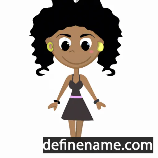 Demetrice cartoon