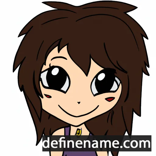 cartoon of the name Demii