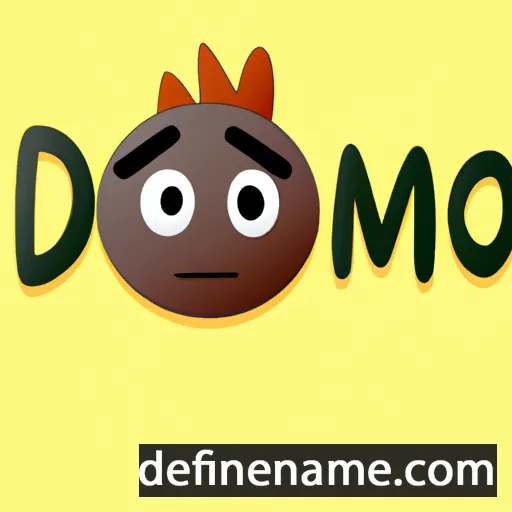 cartoon of the name Demiko