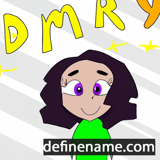 cartoon of the name Demiray