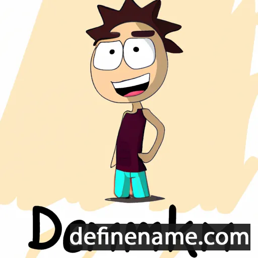 cartoon of the name Demirkan