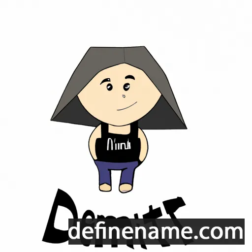 cartoon of the name Demitra