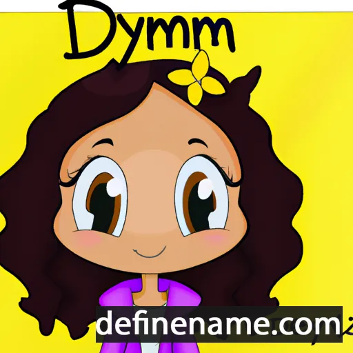 Demiyah cartoon