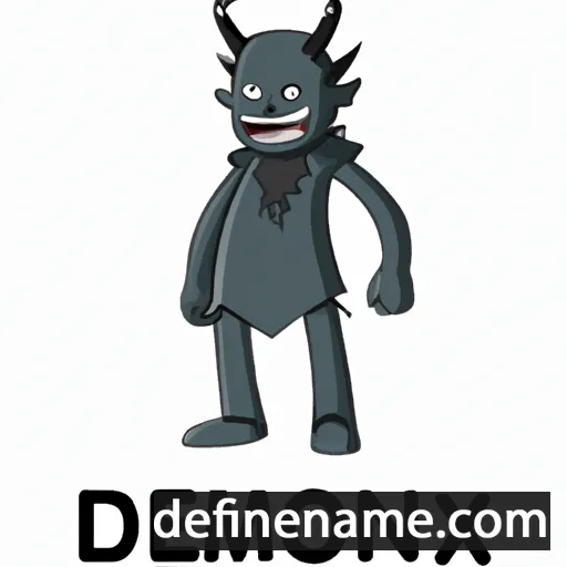 cartoon of the name Demonax