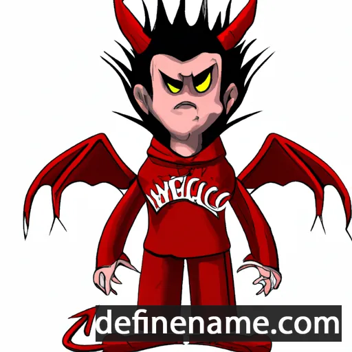 Demonice cartoon