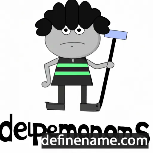 cartoon of the name Demophilus