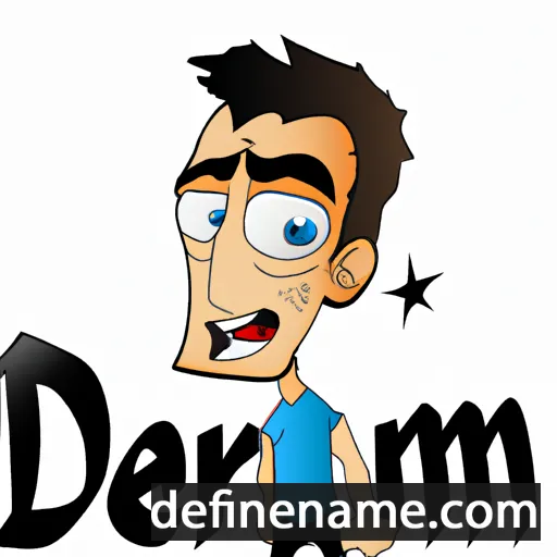 cartoon of the name Demri