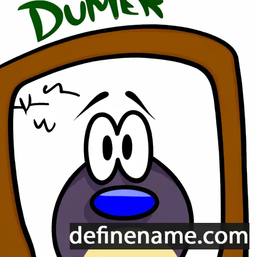 cartoon of the name Demur