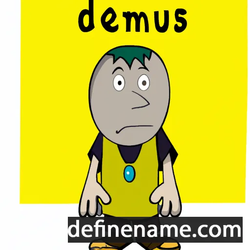 Demus cartoon