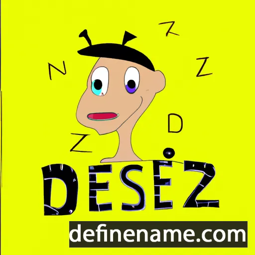 cartoon of the name Deňiz