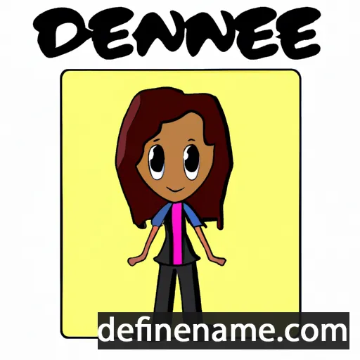 Denae cartoon