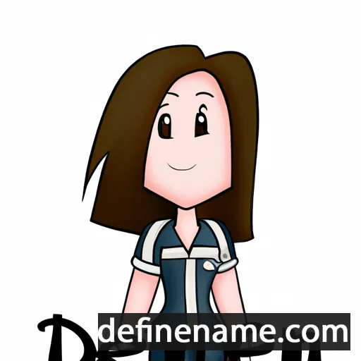 cartoon of the name Deneen