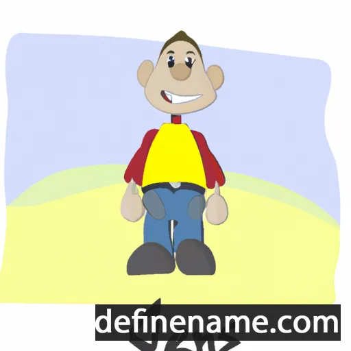 cartoon of the name Denisz