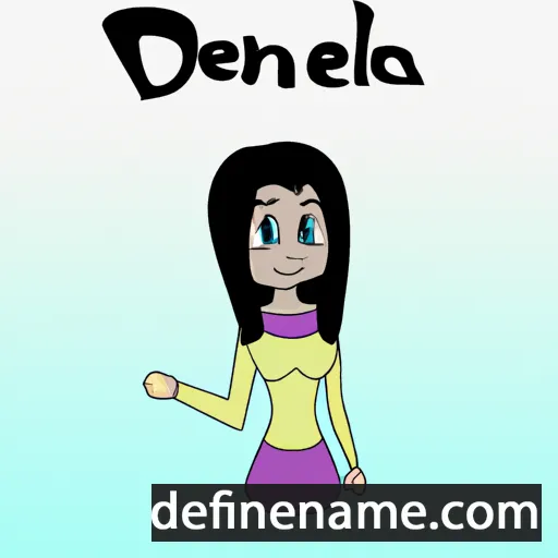 Denoela cartoon