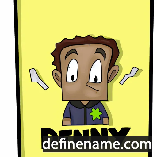 cartoon of the name Denray