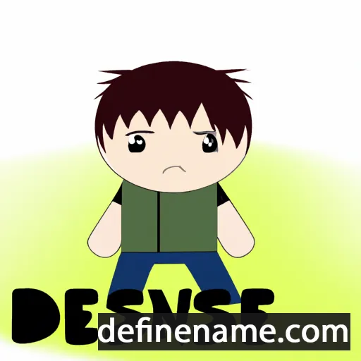 cartoon of the name Densuke