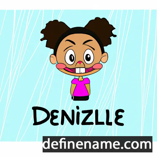 Denzelle cartoon