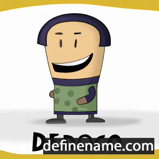 cartoon of the name Deodoro