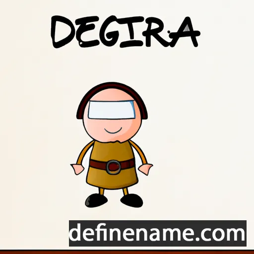 cartoon of the name Deograta