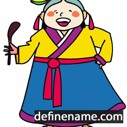 Deok-hye cartoon