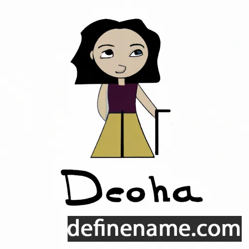 Deonah cartoon