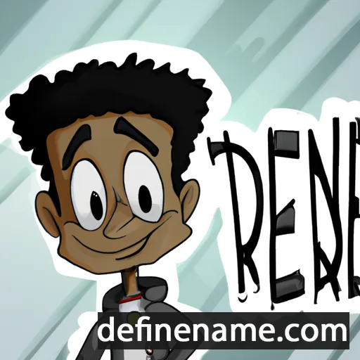 Deondre cartoon