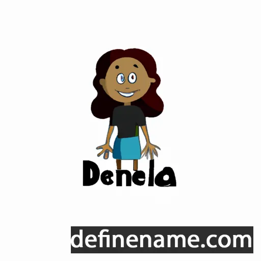 cartoon of the name Deonelda