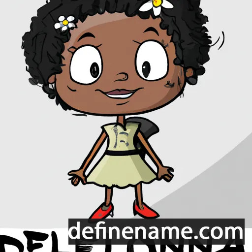 cartoon of the name Deonilla