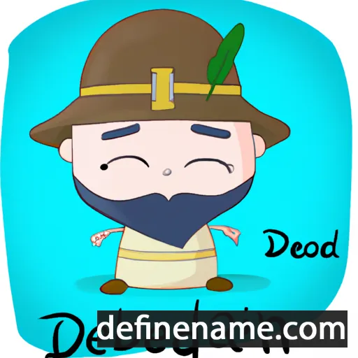 cartoon of the name Deoradhán