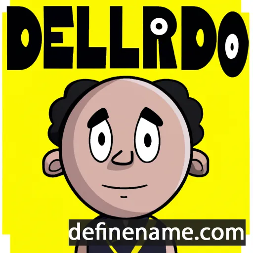 cartoon of the name Deraldo