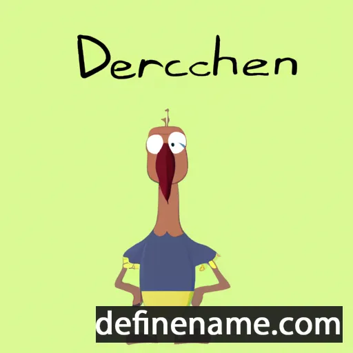 Derc'hen cartoon