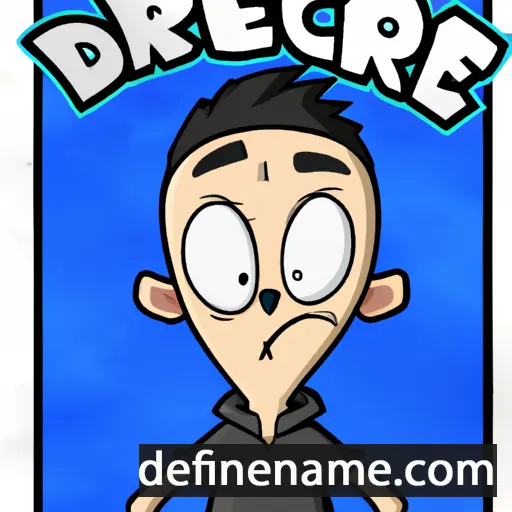 cartoon of the name Derec