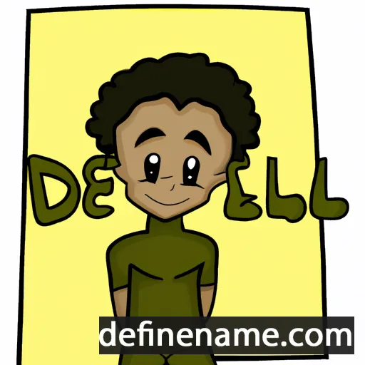 cartoon of the name Derelle