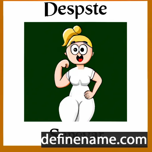 Deressa cartoon