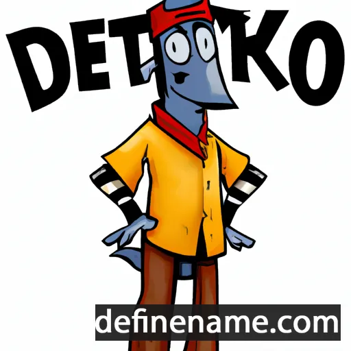 Derketo cartoon