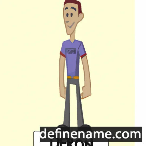 Deron cartoon