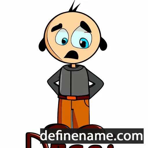 cartoon of the name Dersu