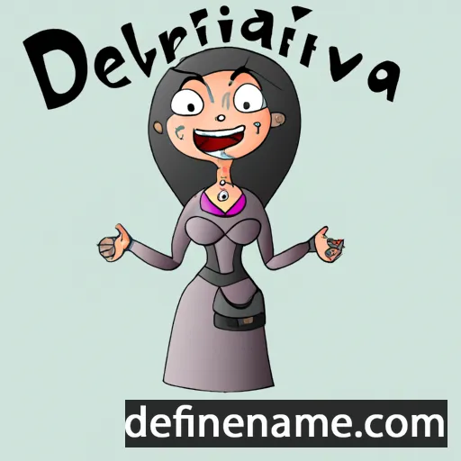 Dervilia cartoon