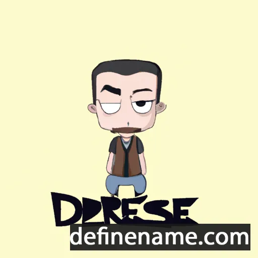 cartoon of the name Desare