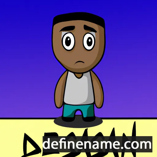 Desean cartoon