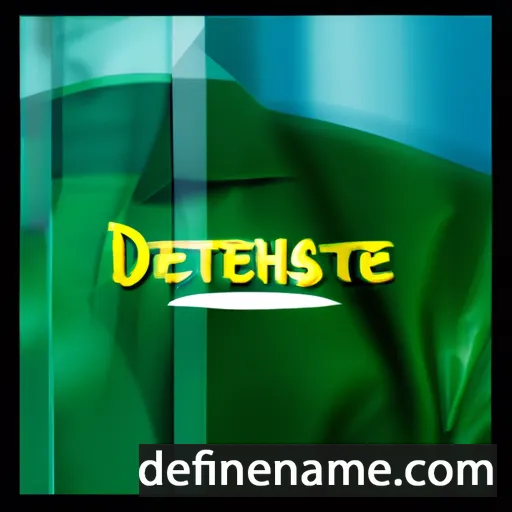 cartoon of the name Deshante