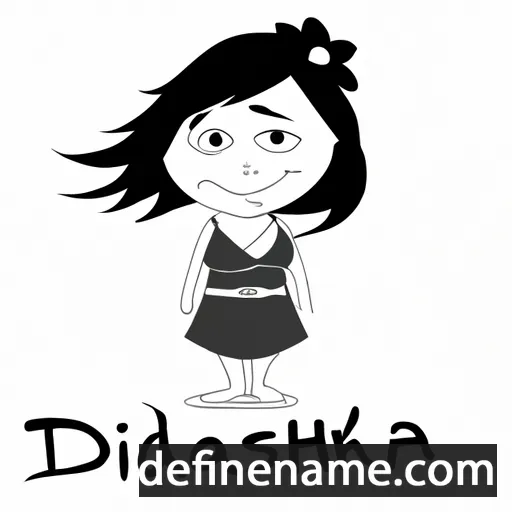 cartoon of the name Deshka