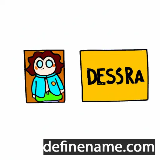 Desirada cartoon