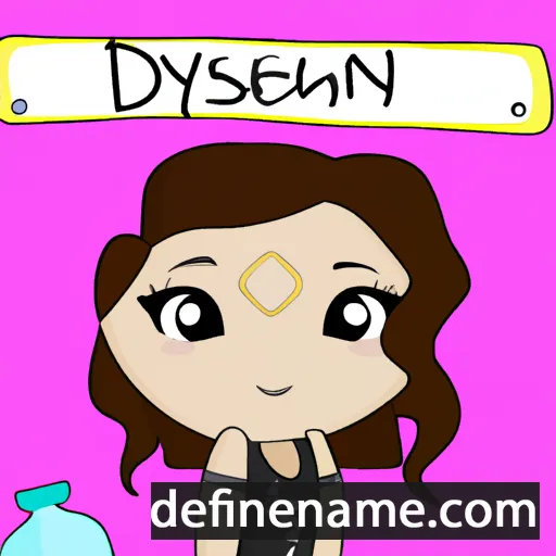 Deslyn cartoon