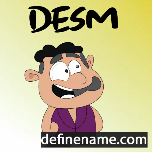 cartoon of the name Desmen