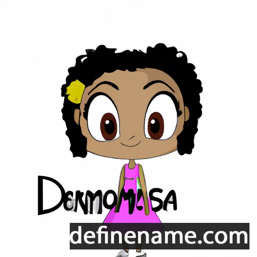 cartoon of the name Desmonda