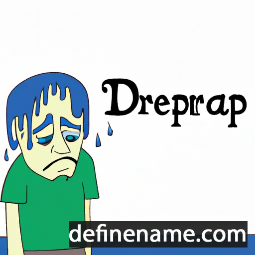 cartoon of the name Despair