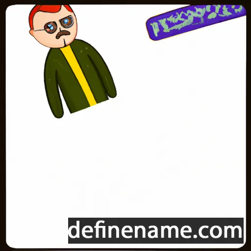 cartoon of the name Despine