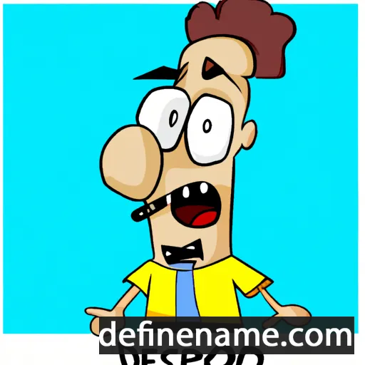 cartoon of the name Despo