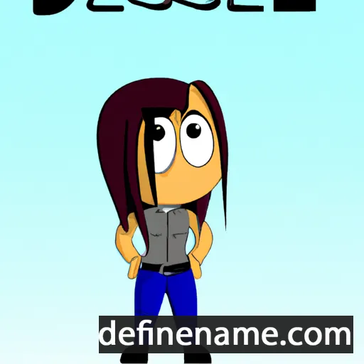 cartoon of the name Dessi